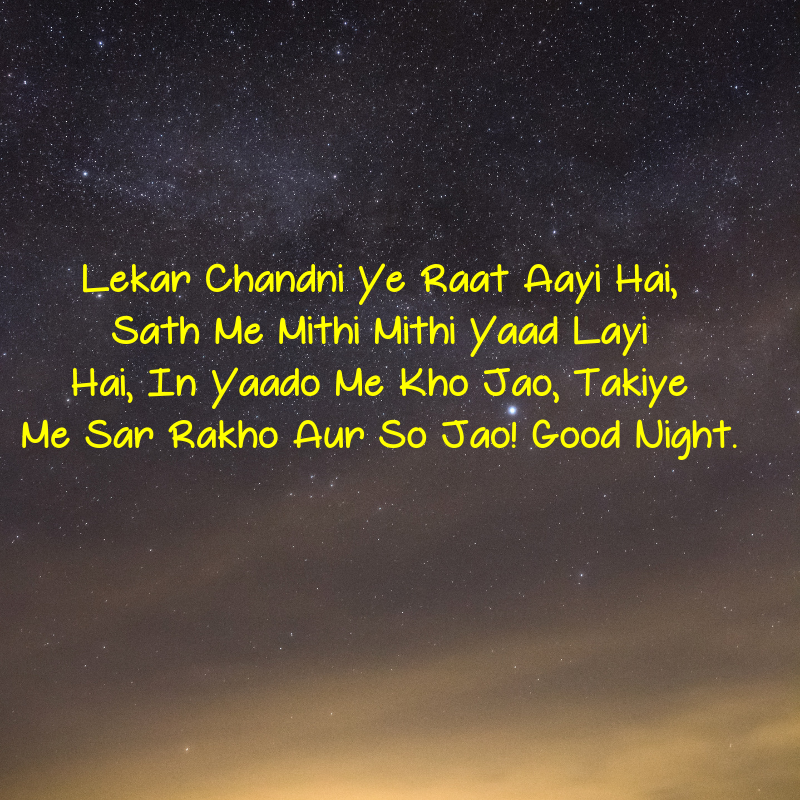 good night quotes in hindi for best friend