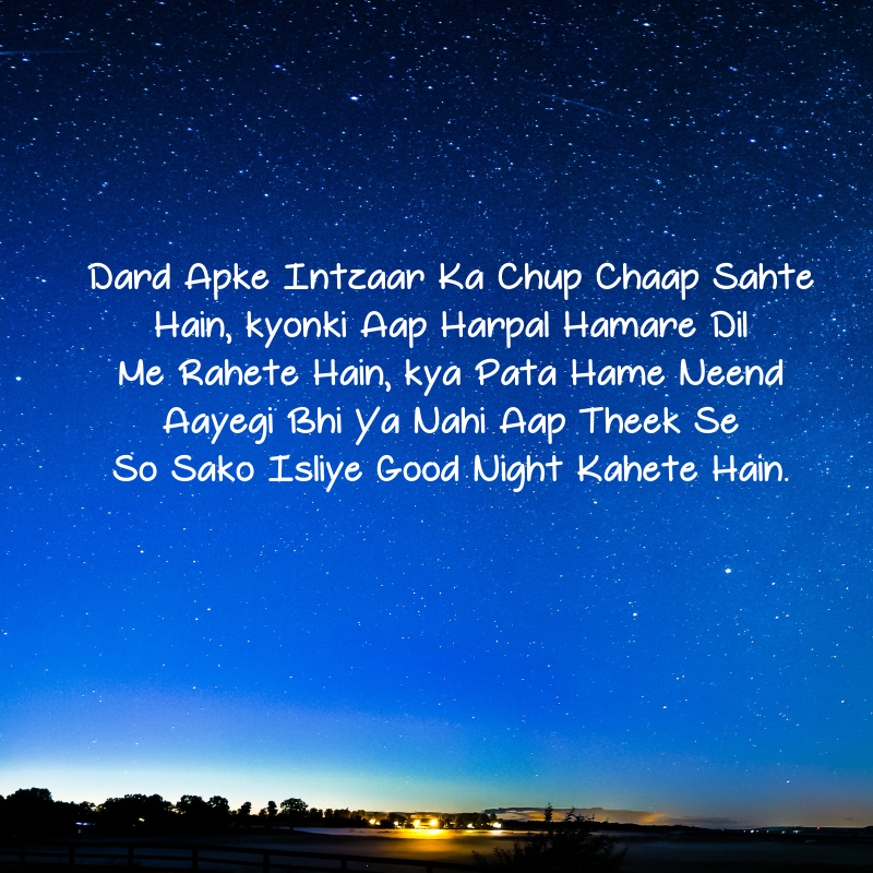 good night quotes in hindi for best friend